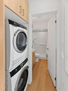 Brauer Living Pods - Laundry and Bathroom