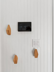 Brauer Living Pods - Automation Controls and Coat Hooks