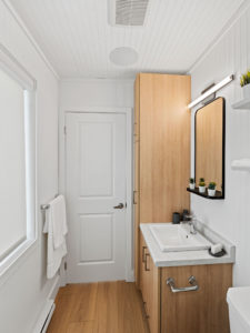 Brauer Living Pods - Bathroom Window and Vanity